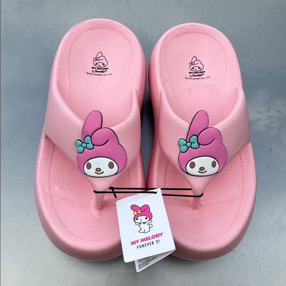 Forever 21 Pink My Melody Kids Sandals